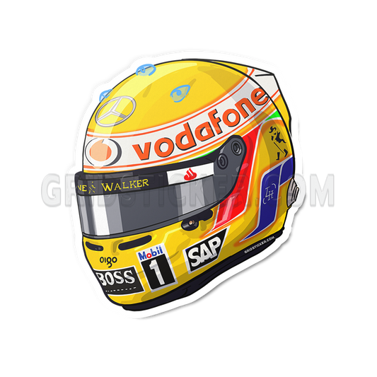 Lewis Hamilton 2008 Legend Helmet