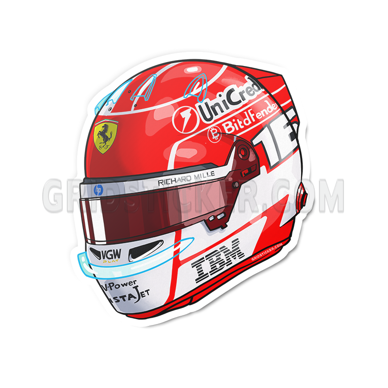 F1 Helmet Sticker Bundle