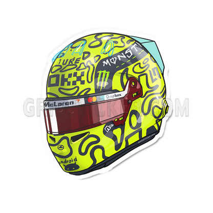 F1 Helmet Sticker Bundle
