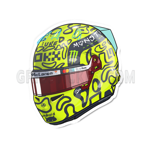 Lando Norris 4 McLaren Helmet