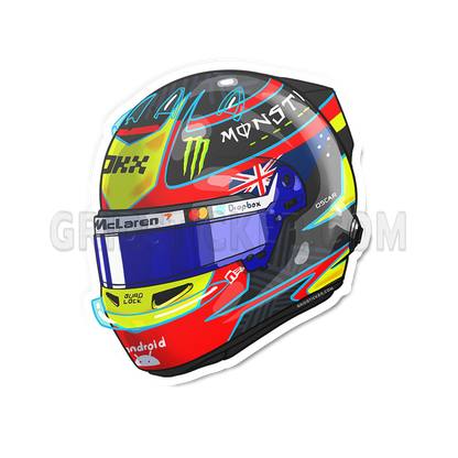 F1 Helmet Sticker Bundle