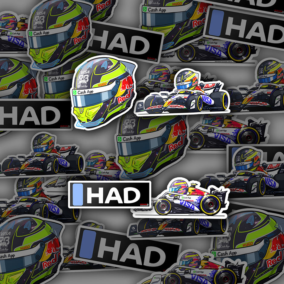 6 Isack Hadjar – Grid Sticker