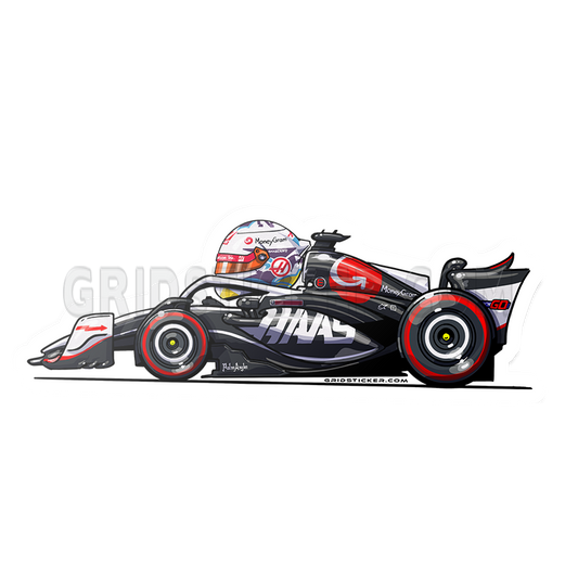 Kevin Magnussen 20 HAAS 2024