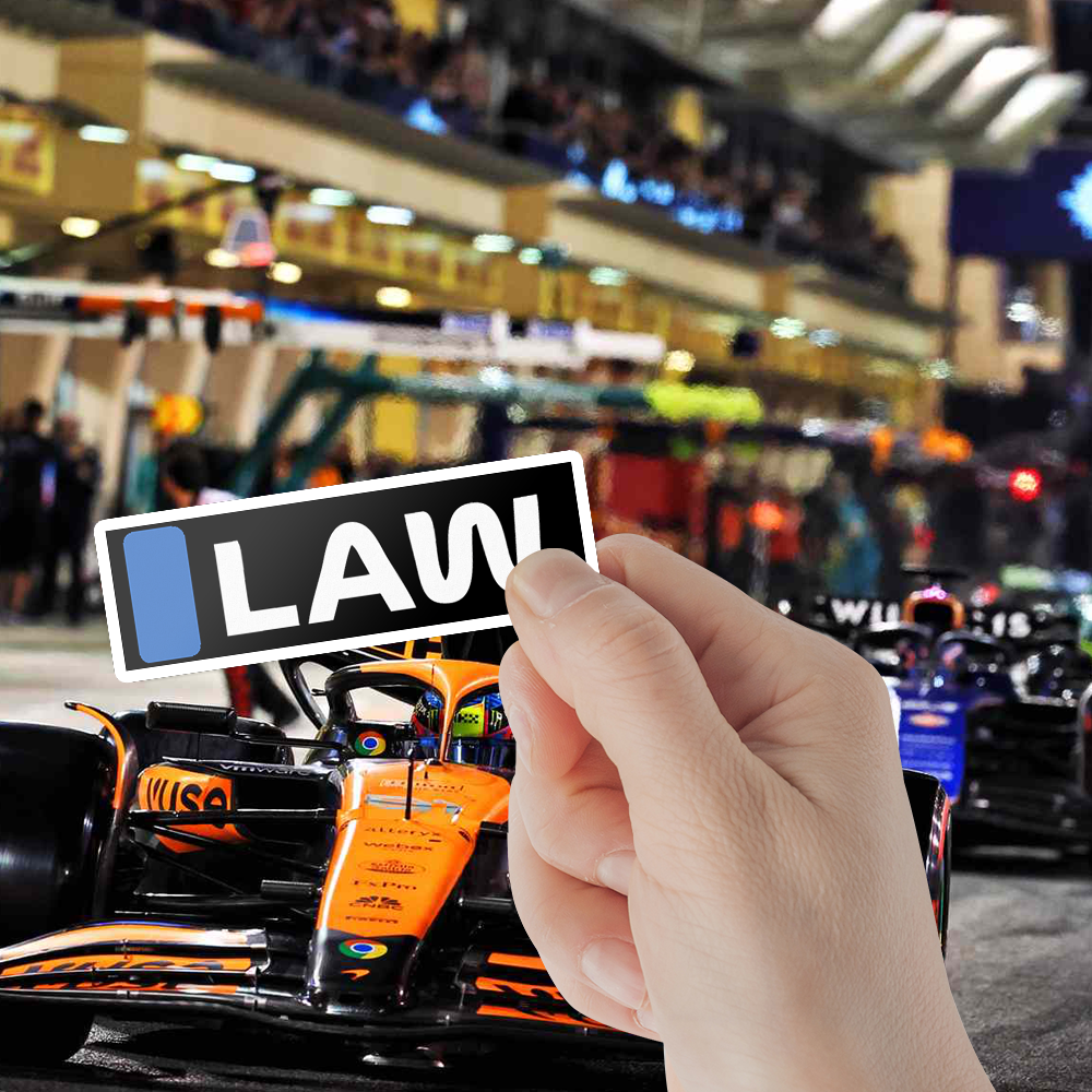 F1 Driver Tag Red Bull Racing Liam Lawson