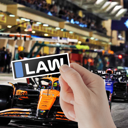 F1 Driver Tag Red Bull Racing Liam Lawson