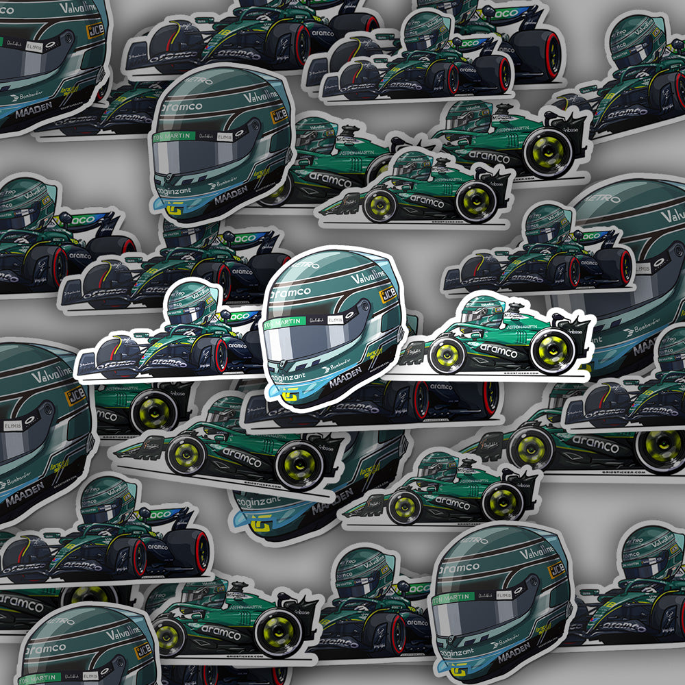 Lance Stroll 18 Aston Martin Bundle 3