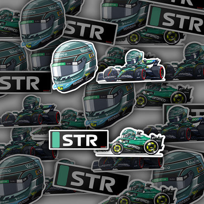 Lance Stroll 18 Aston Martin Bundle 4