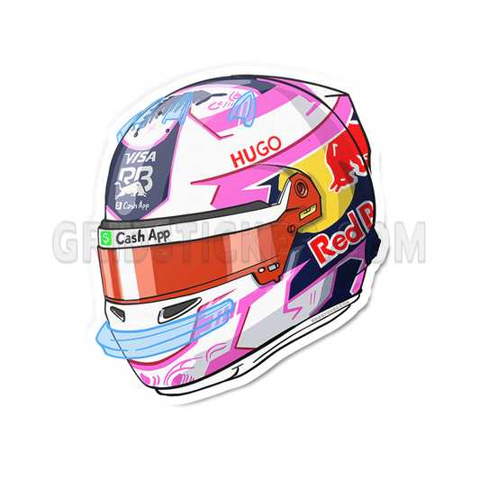 Liam Lawson 30 Racing Bulls Helmet