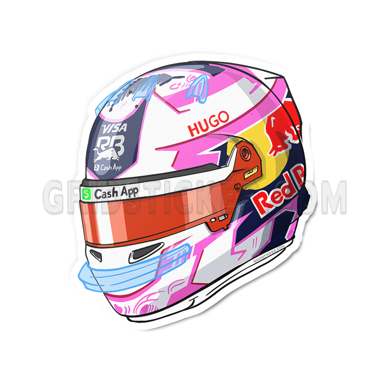 F1 Helmet Sticker Bundle