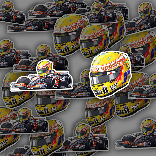 Lewis Hamilton McLaren Mercedes 2008 Legend Bundle