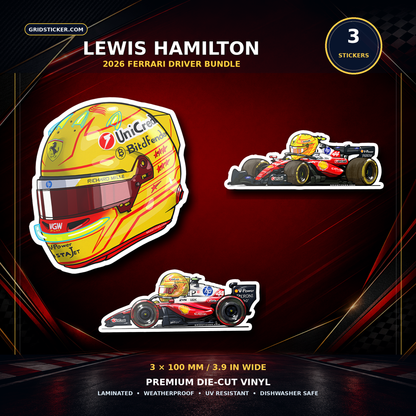Lewis Hamilton 44 Ferrari Bundle 3