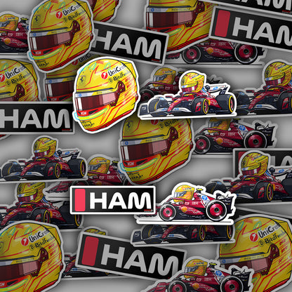 Lewis Hamilton 44 Ferrari Bundle 4