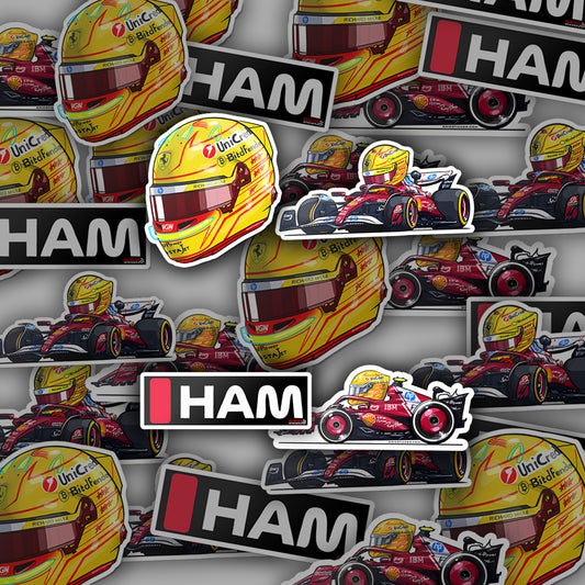 Lewis Hamilton 44 Ferrari Bundle 4