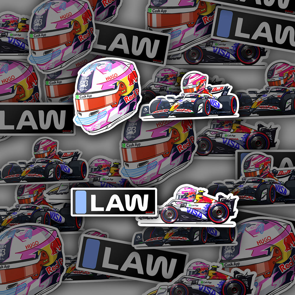 Liam Lawson 30 Racing Bulls Bundle 4