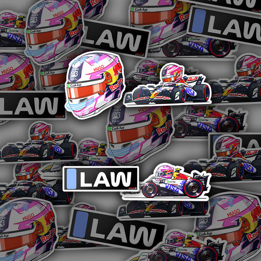Liam Lawson 30 Racing Bulls Bundle 4