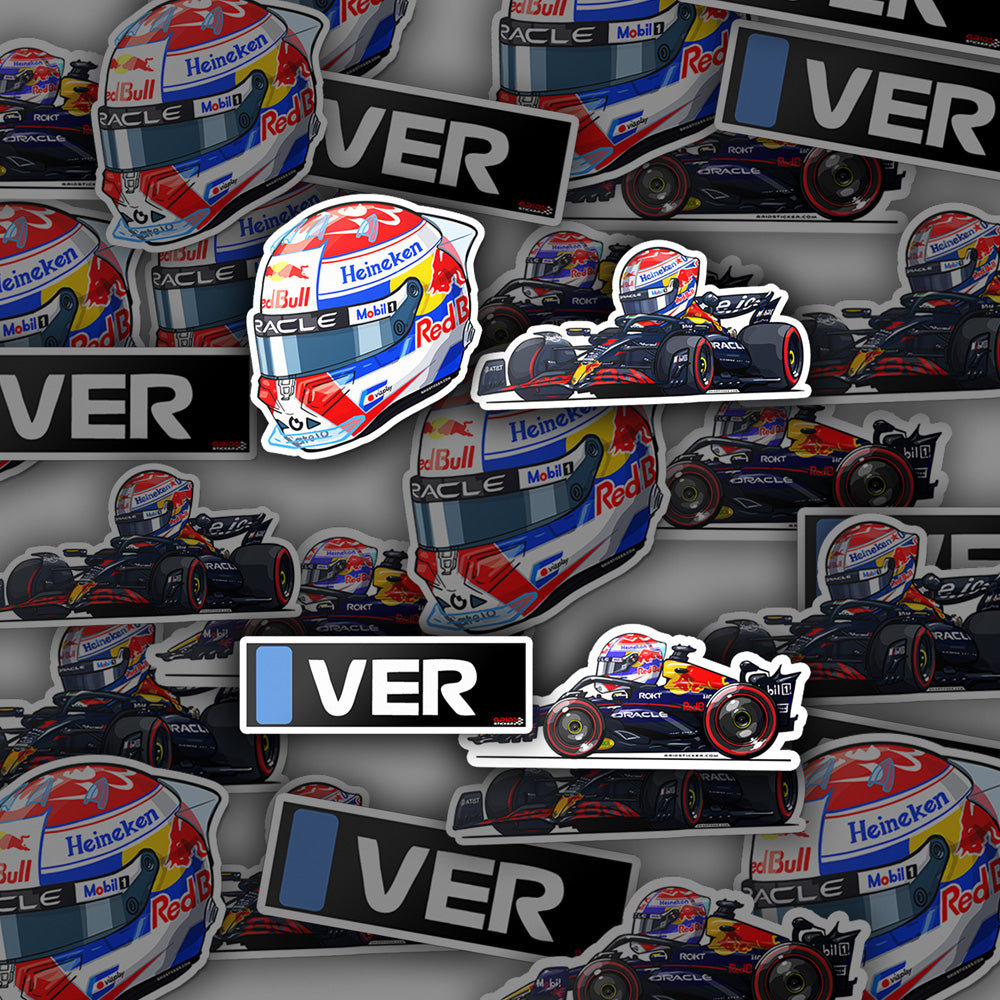 Max Verstappen 1 Red Bull Racing Bundle 4