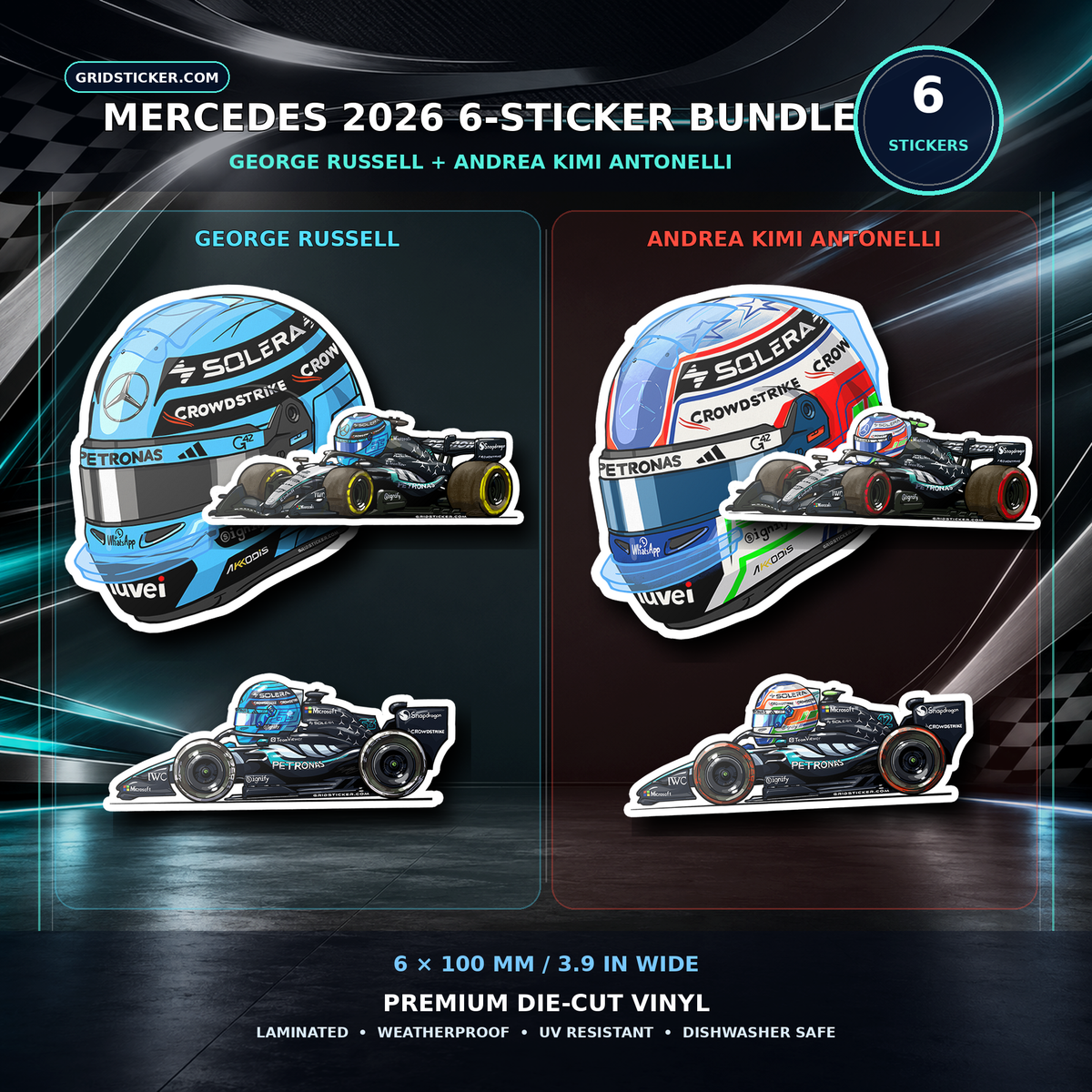 F1 Mercedes Team Bundle 6