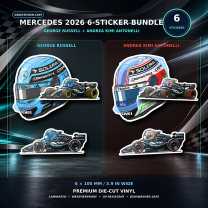 F1 Mercedes Team Bundle 6