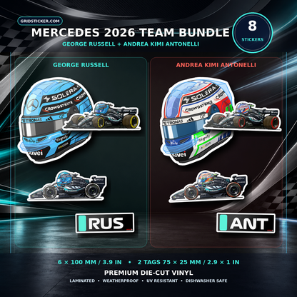F1 Mercedes Team Bundle 8