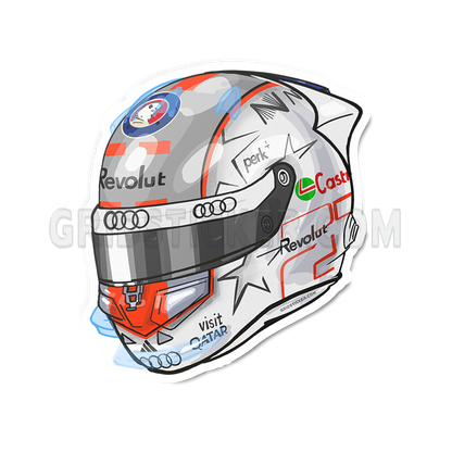 F1 Helmet Sticker Bundle