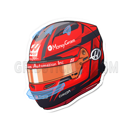 Esteban Ocon 31 HAAS Helmet