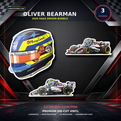Oliver Bearman 87 HAAS Bundle 3