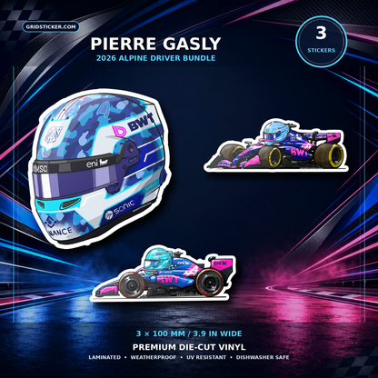 Pierre Gasly 10 Alpine Bundle 3
