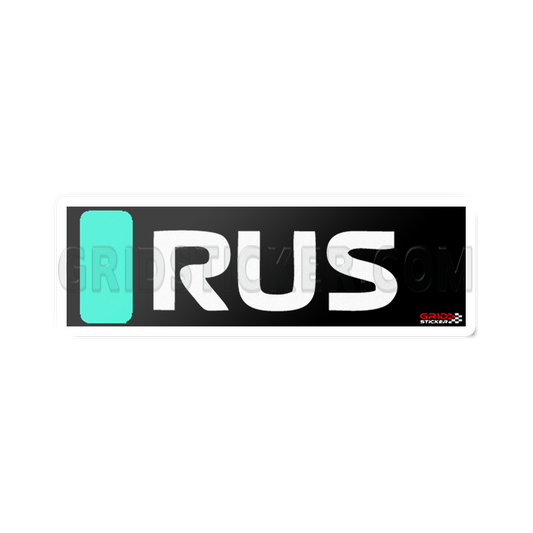 F1 Driver Tag Mercedes George Russell