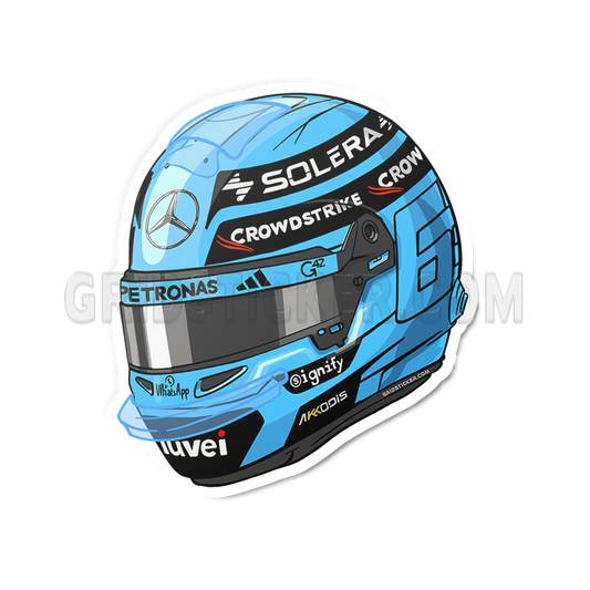George Russell 63 Mercedes Helmet