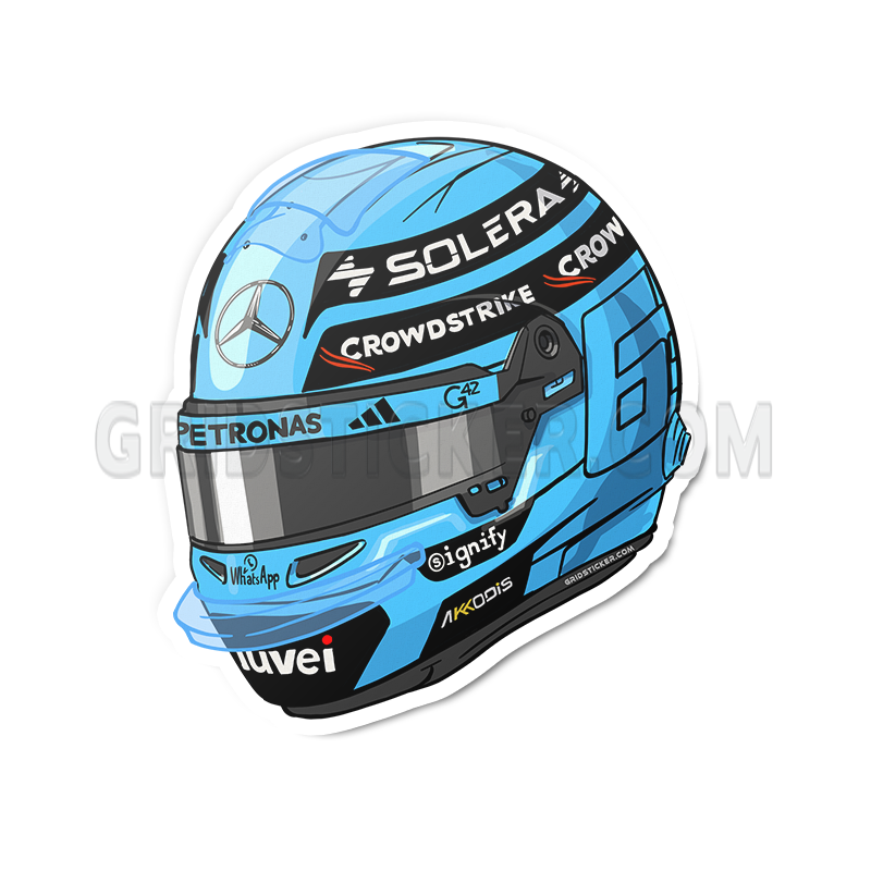 F1 Helmet Sticker Bundle