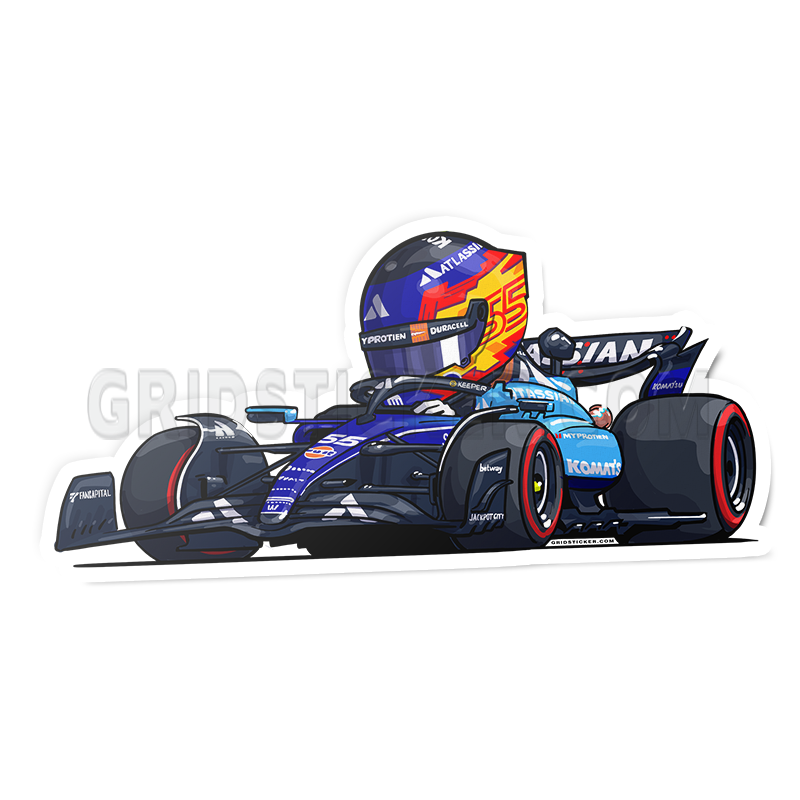 Carlos Sainz 55 Williams Bundle 4