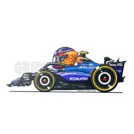 Carlos Sainz 55 Williams 2025