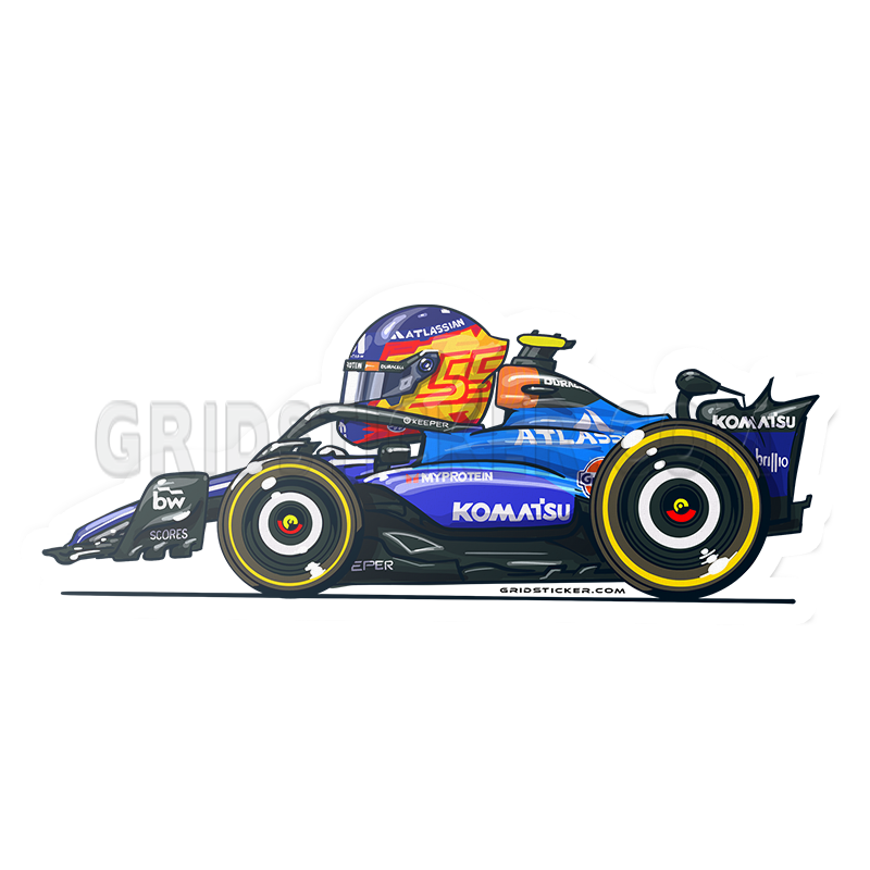F1 2025 Full Grid Side Profile Bundle