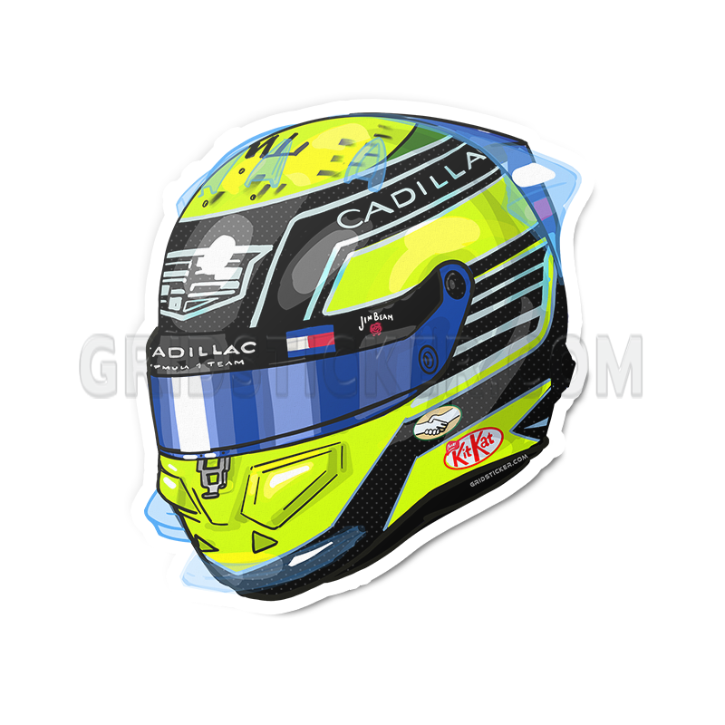 Sergio Perez 11 Cadillac Helmet