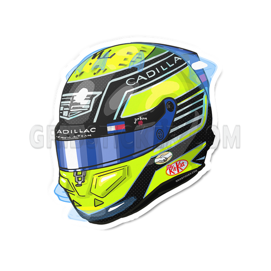 Sergio Perez 11 Cadillac Helmet