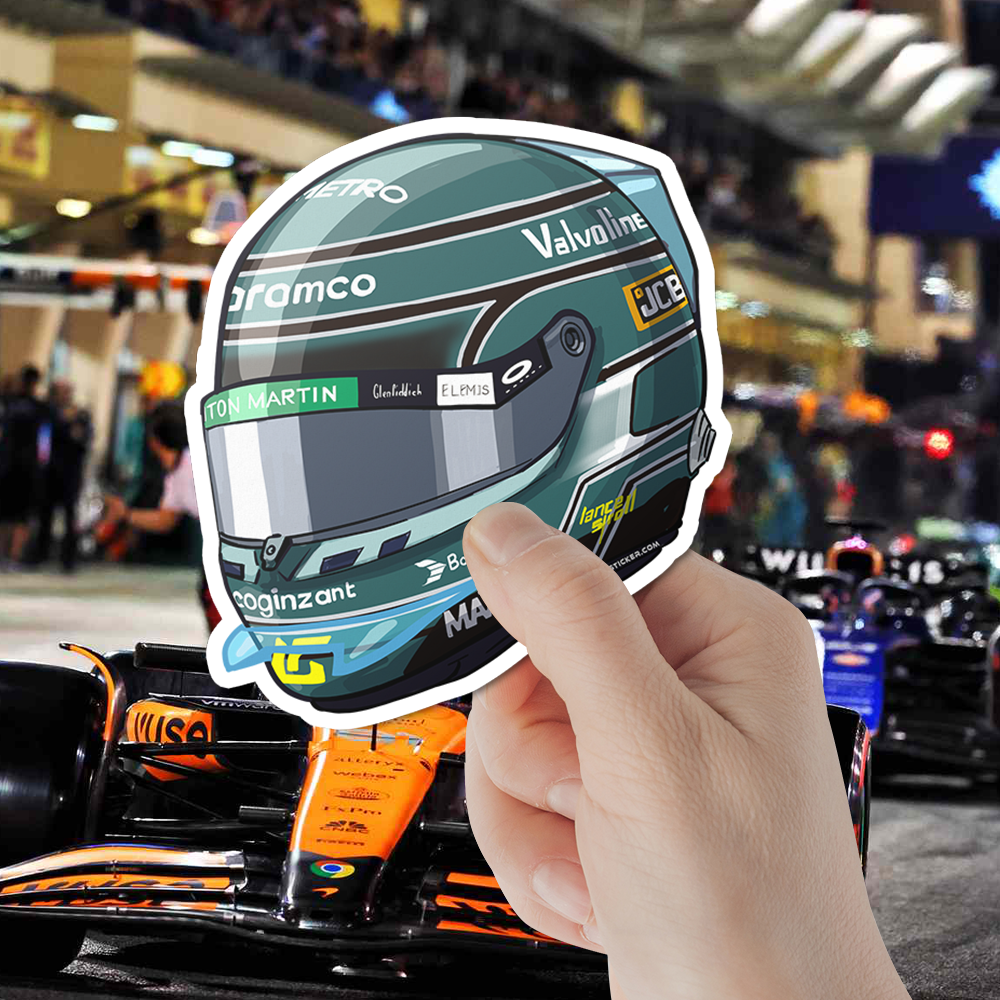 Lance Stroll 18 Aston Martin Bundle 4