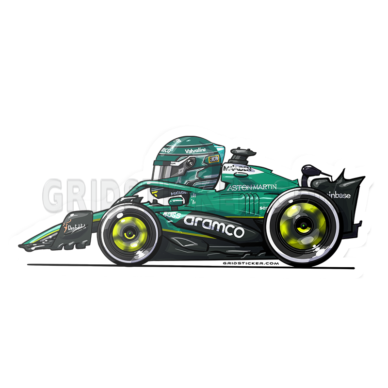 Lance Stroll 18 Aston Martin Bundle 4