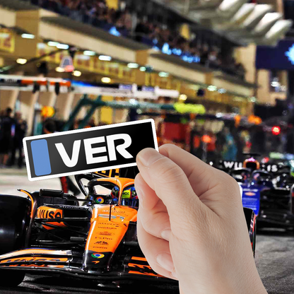 F1 Driver Tag Red Bull Racing Max Verstappen
