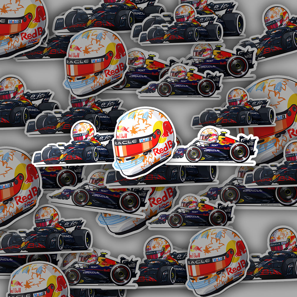 Yuki Tsunoda 22 Red Bull Racing Bundle 3